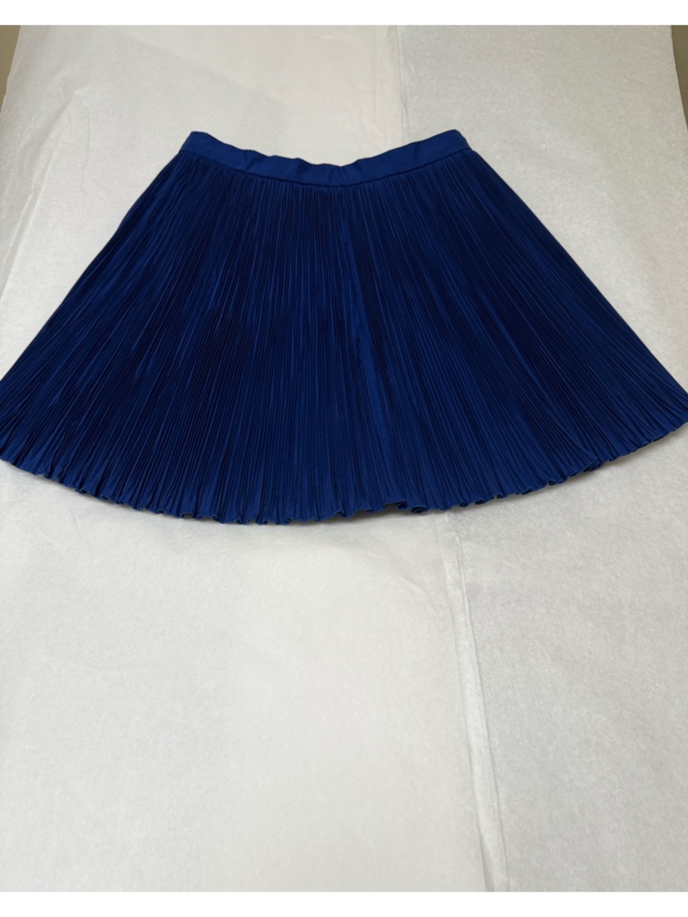 🔵RED Valentino Royal Blue Pleated Taffeta Skort. 🔵
